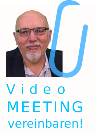 Video Meeting. Vereinbaren Sie einen unverbindlichen Kennenlerntermin oder Ihr Vorgespräch für ein Coaching oder comforming.
